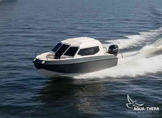 Алюминиевый катер Хищник RK55 с реданом, кабинник на заказ Самара
