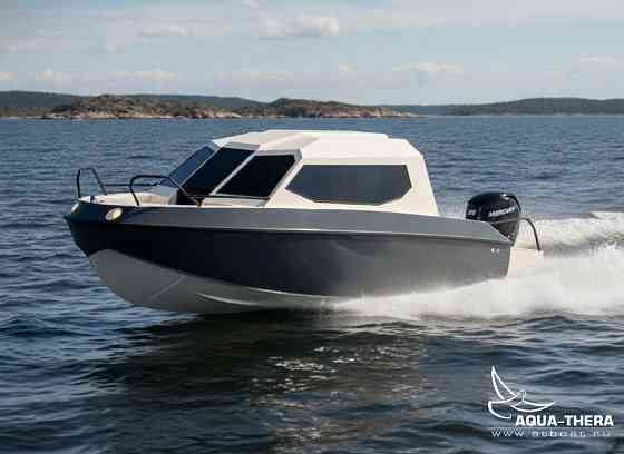 Алюминиевый катер Хищник RK55 с реданом, кабинник на заказ Самара