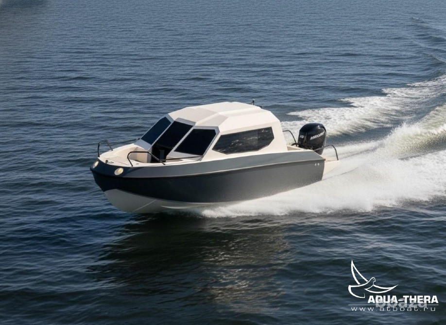 Алюминиевый катер Хищник RK55 с реданом, кабинник на заказ Самара - изображение 5