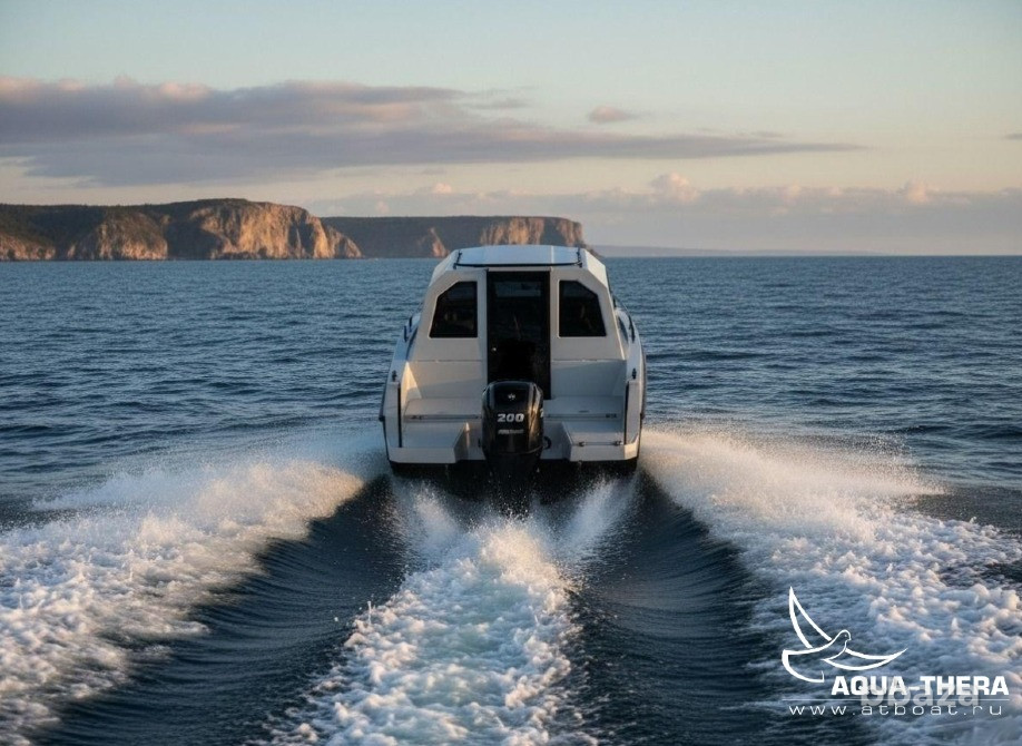 Алюминиевый катер Хищник RK55 с реданом, кабинник на заказ Самара - изображение 3