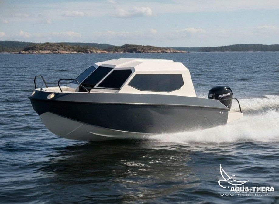 Алюминиевый катер Хищник RK55 с реданом, кабинник на заказ Самара - изображение 4