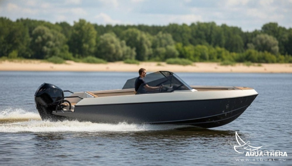 Алюминиевый катер «Севрюга RC57» с реданом под заказ Самара - изображение 3