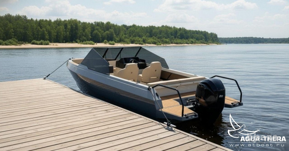 Алюминиевый катер «Севрюга RC57» с реданом под заказ Самара - изображение 5