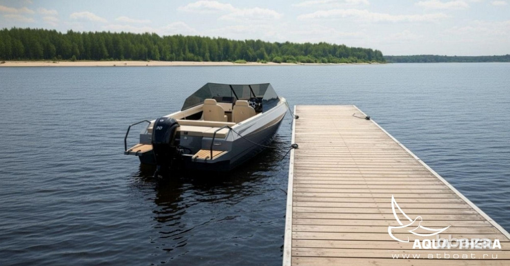Алюминиевый катер «Севрюга RC57» с реданом под заказ Самара - изображение 7