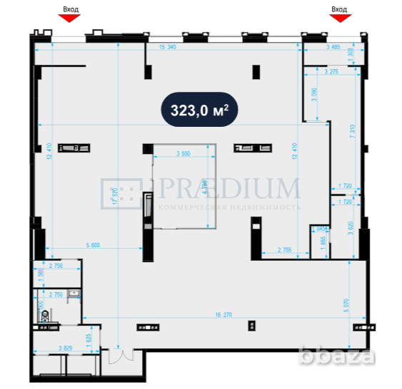 Сдается помещение свободного назначения 323 м² Москва - изображение 7