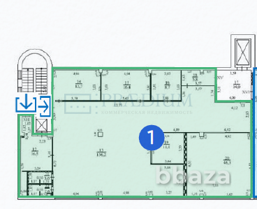 Продается офисное помещение 282 м² Москва - изображение 3