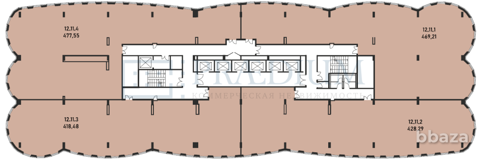 Продается офисное помещение 428 м² Москва - изображение 3