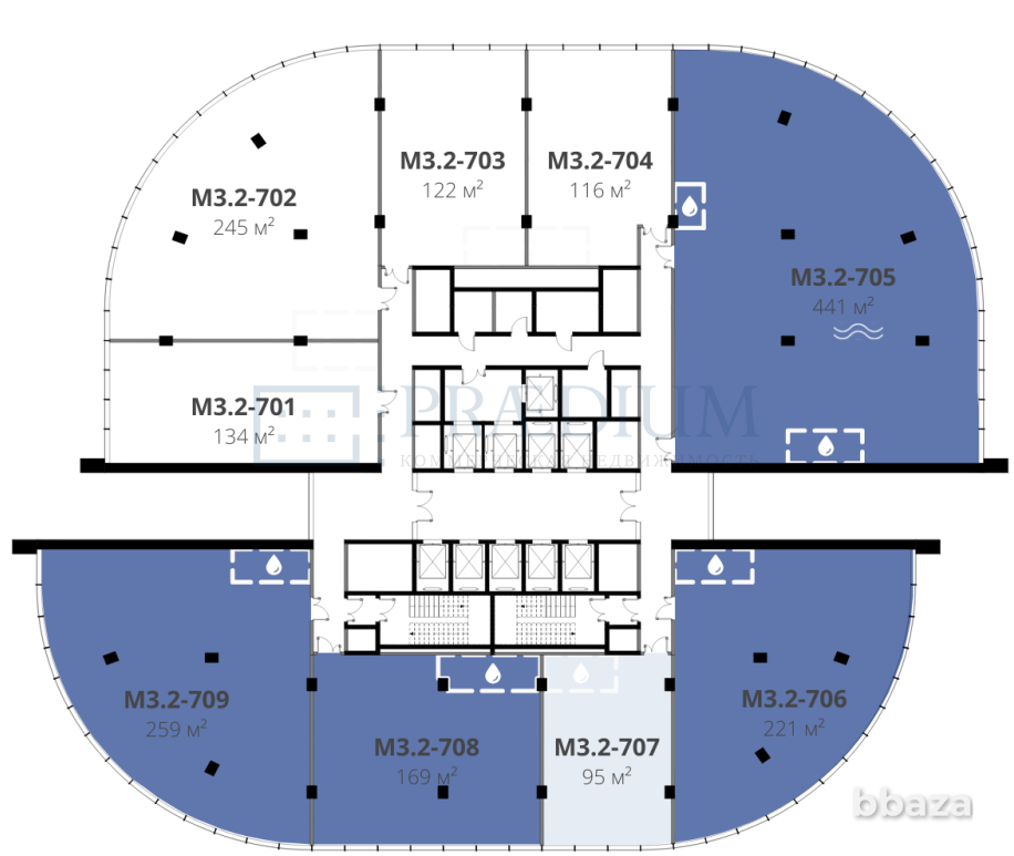 Продается офисное помещение 441 м² Москва - изображение 2