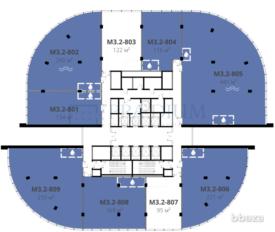 Продается офисное помещение 441 м² Москва - изображение 2
