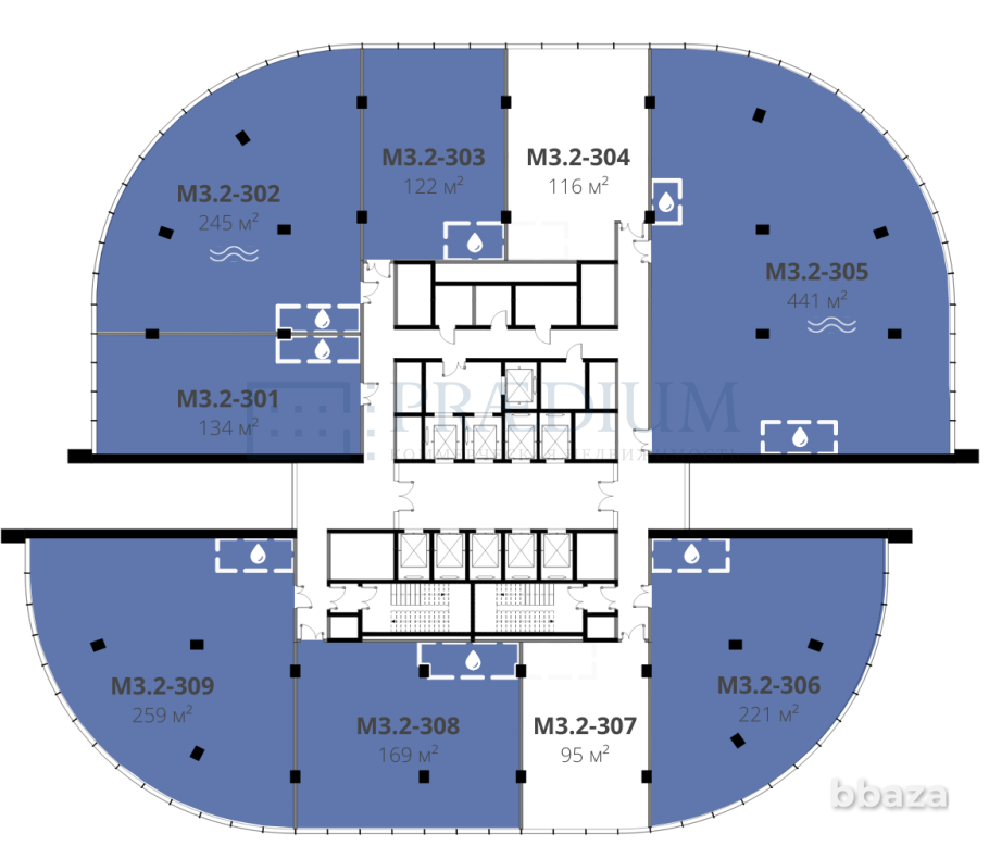 Продается офисное помещение 259 м² Москва - изображение 2