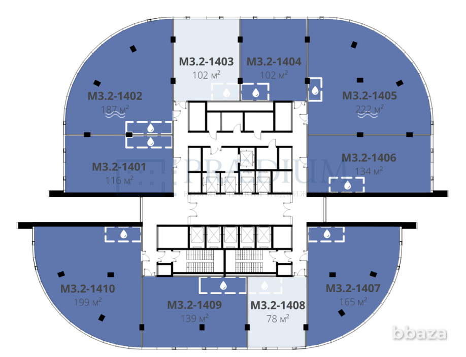Продается офисное помещение 222 м² Москва - изображение 2