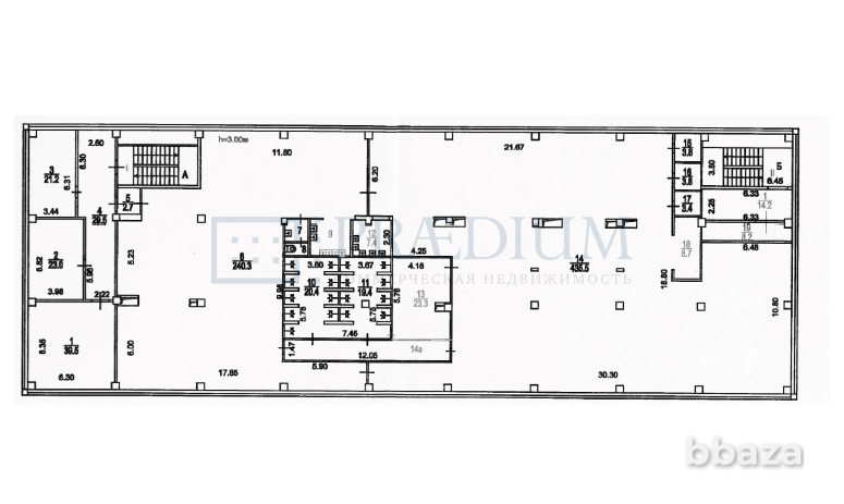 Сдается офисное помещение 4940 м² Москва - изображение 10