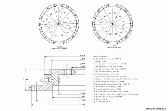 Круг поворотный на прицеп МАЗ Ставрополь