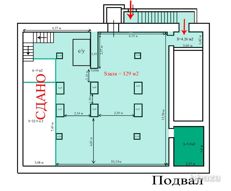 Помещение 130 кв.м Ленина, 105 Барнаул - изображение 5