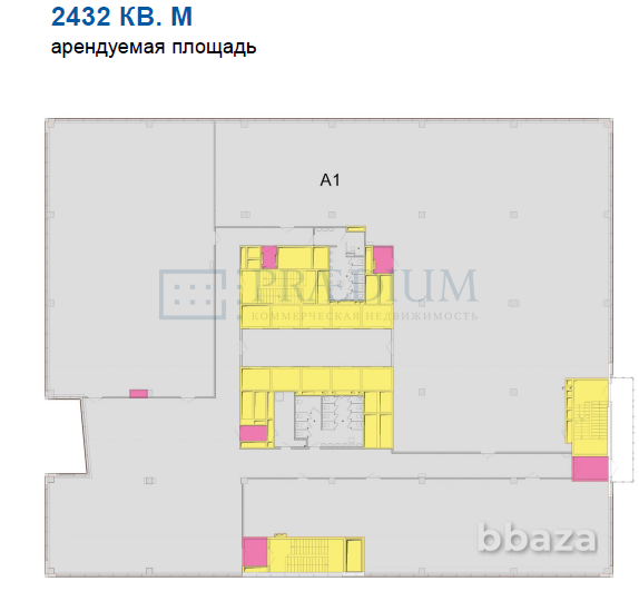 Сдается офисное помещение 2432 м² Москва - изображение 6