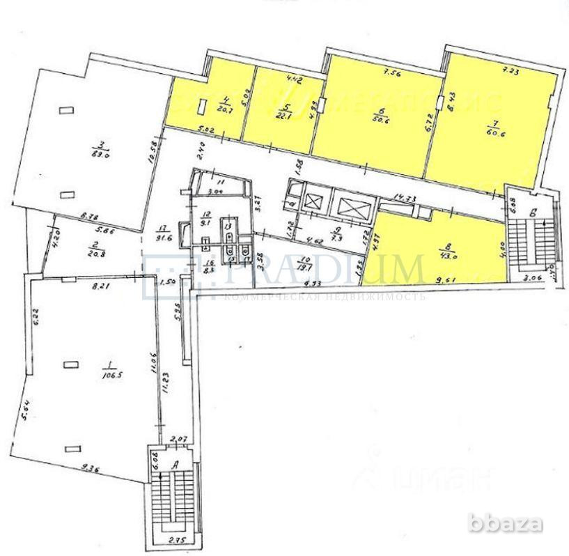 Сдается офисное помещение 234 м² Москва - изображение 8