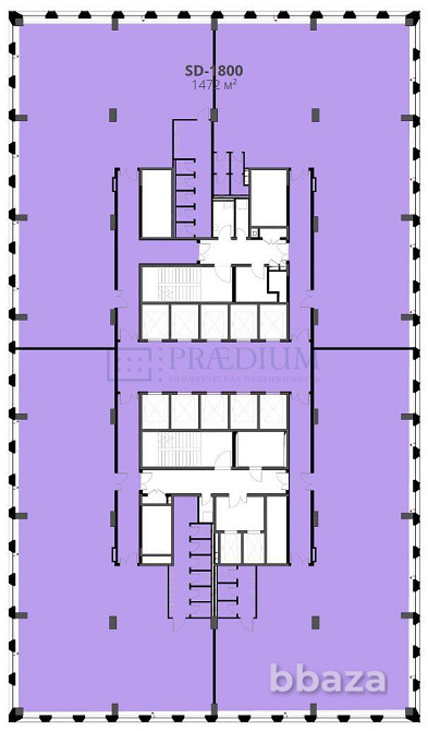Продается офисное помещение 1472 м² Москва - изображение 9