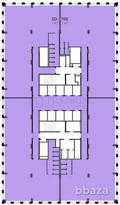 Продается офисное помещение 1473 м² Москва - изображение 9