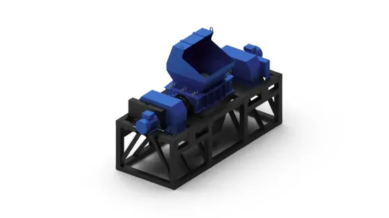 Промышленный шредер двухвальный Новосибирск