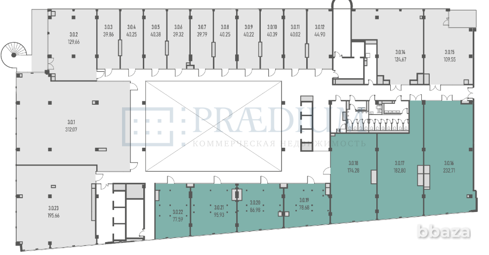 Продается офисное помещение 233 м² Москва - изображение 2