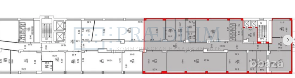 Сдается офисное помещение 865 м² Москва - изображение 7