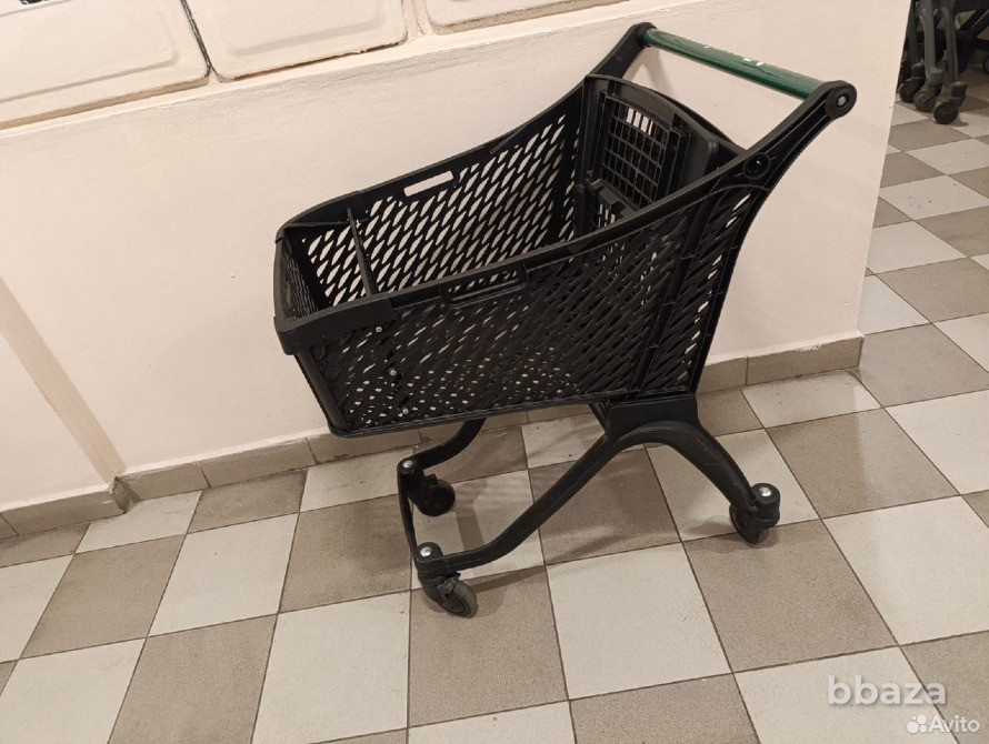 Тележка пластиковая покупательская для магазина дома и дачи Москва - изображение 1