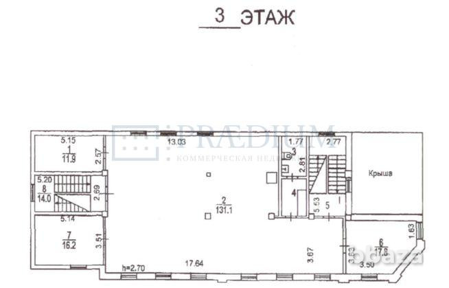 Сдается помещение свободного назначения 911 м² Москва - изображение 6