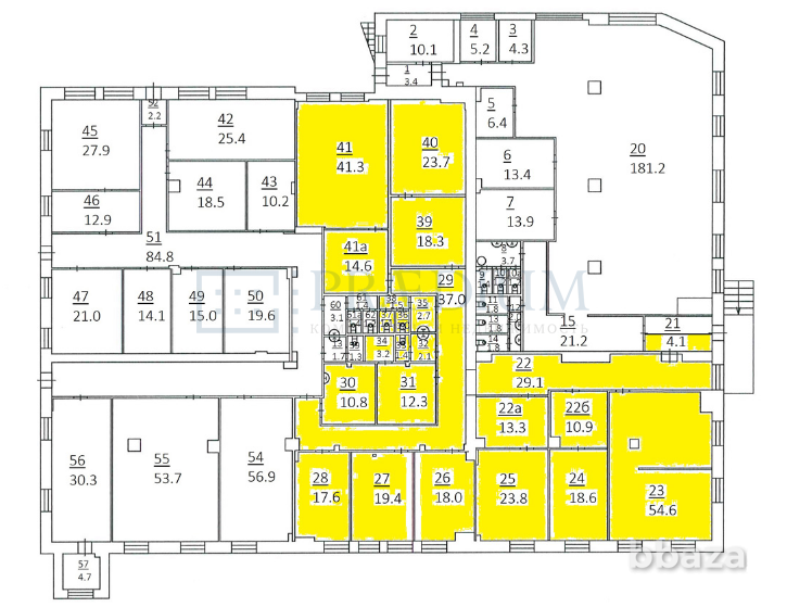 Сдается офисное помещение 380 м² Москва - изображение 10