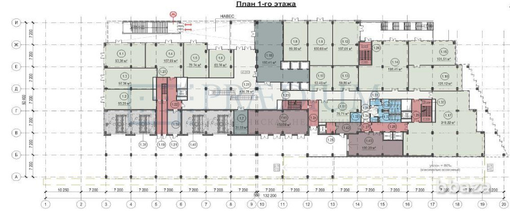 Продается офисное помещение 48422 м² Москва - изображение 5