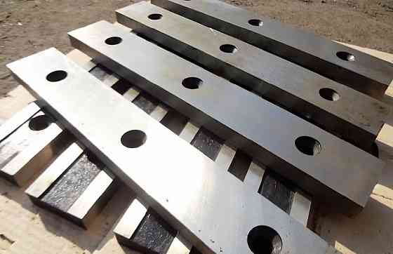 Шлифовка ножей для дробилок и гильотинных ножниц в Москве до 5000мм по всей Санкт-Петербург