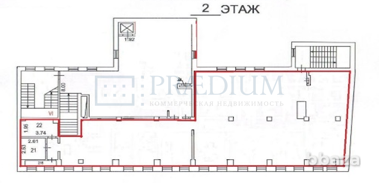 Сдается офисное помещение 630 м² Москва - изображение 3