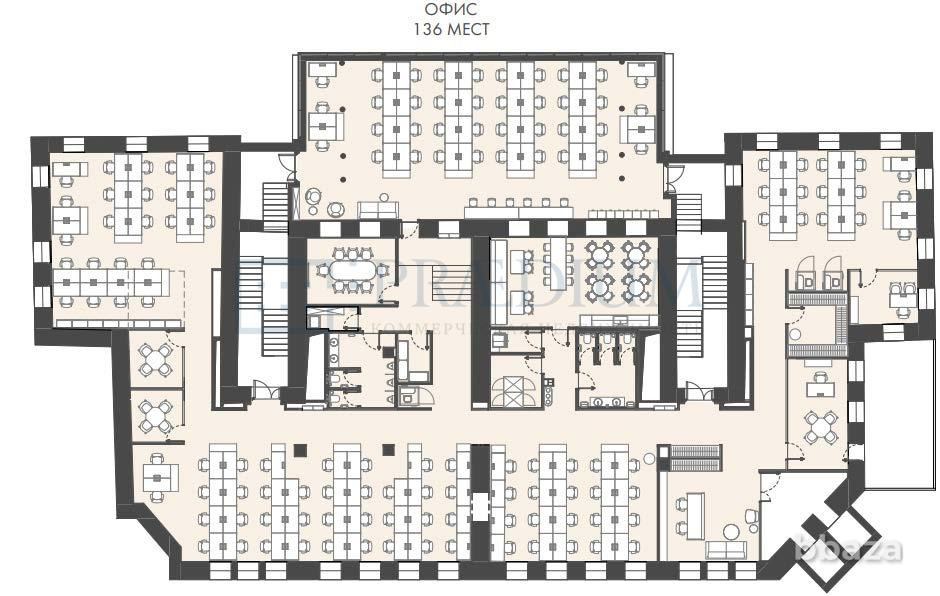 Сдается офисное помещение 900 м² Москва - изображение 10