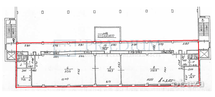 Сдается офисное помещение 419 м² Москва - изображение 2