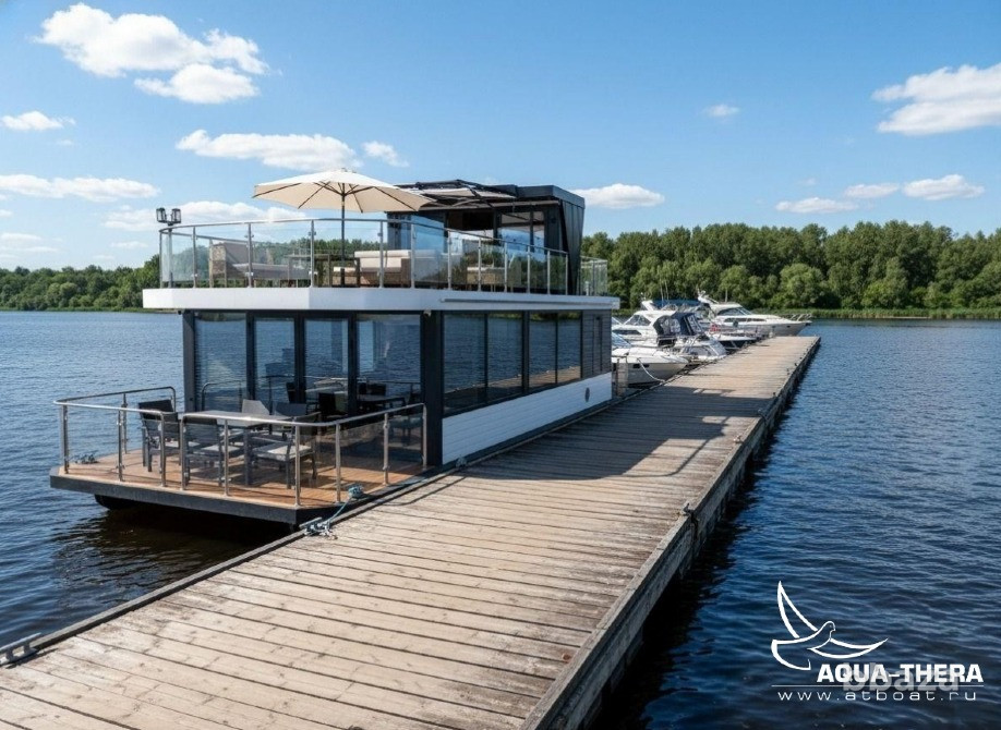 Плавдом хаусбот Скат от АКВА ТЕРРА Самара - изображение 7