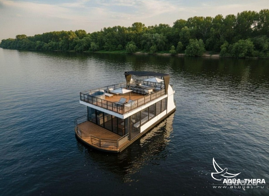 Плавдом хаусбот Скат от АКВА ТЕРРА Самара - изображение 1