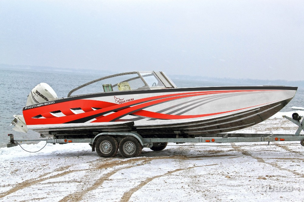 Алюминиевый катер (боурайдер) Пантера 8000 с реданом на заказ Самара - изображение 5