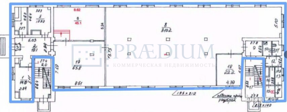 Продается офисное помещение 3574 м² Москва - изображение 8