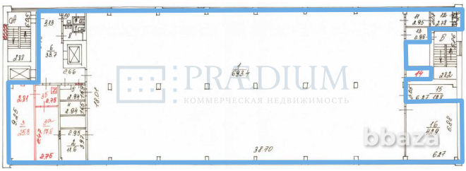 Продается офисное помещение 6487 м² Москва - изображение 3