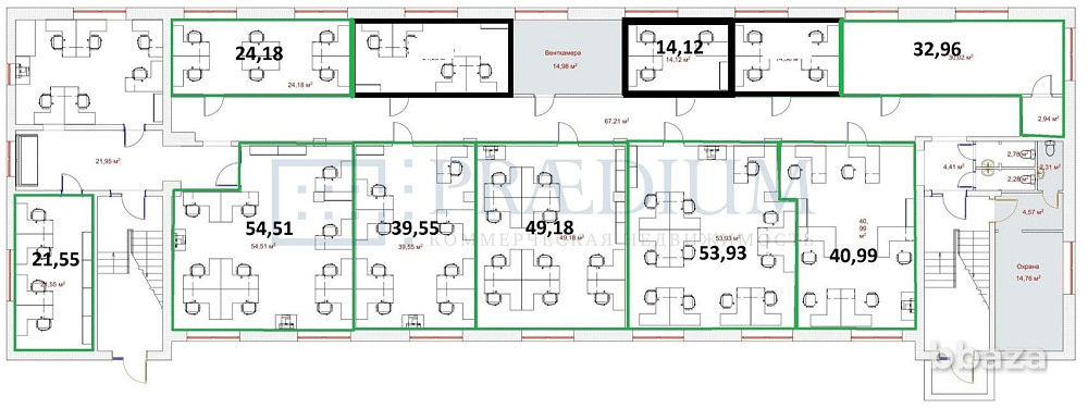 Продается офисное помещение 3853 м² Москва - изображение 4