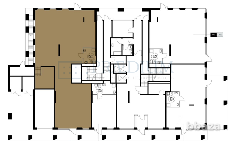 Сдается помещение свободного назначения 248 м² Москва - изображение 2