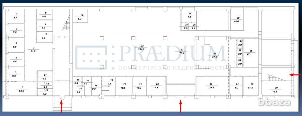 Продается офисное помещение 2607 м² Москва - изображение 8