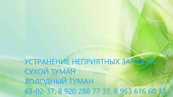 Уничтожение неприятного запаха после смерти человека сухим туманом Орел