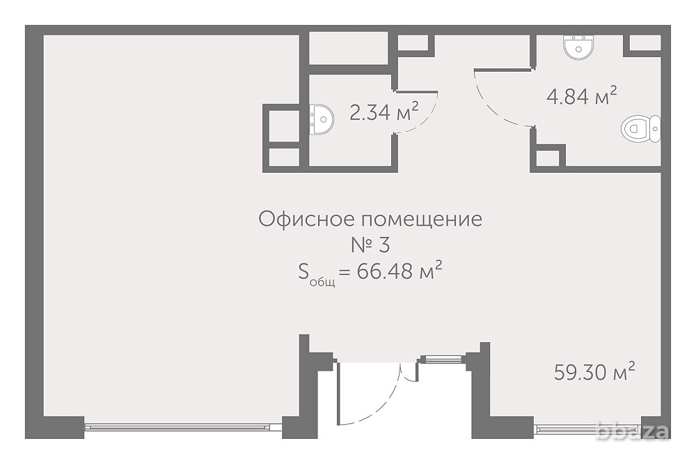 Продается ПСН 65.6 м2 Санкт-Петербург - изображение 1