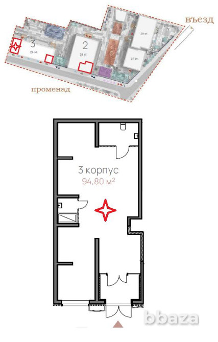 Помещение в ЖК бизнес-класса - 95 кв.м Москва - изображение 6