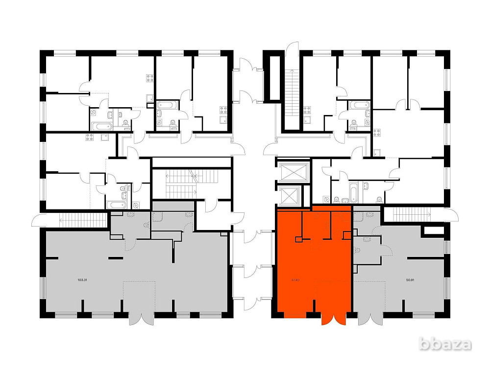 Продается ПСН 47.49 м2 Хабаровск - изображение 2