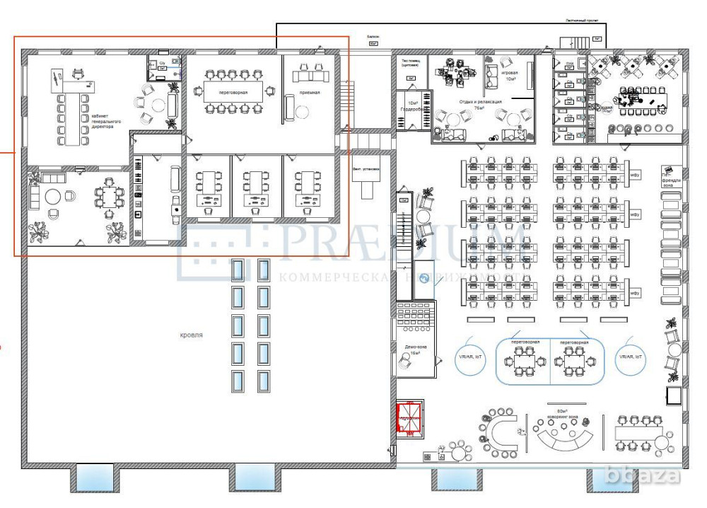 Продается офисное помещение 4000 м² Москва - изображение 9