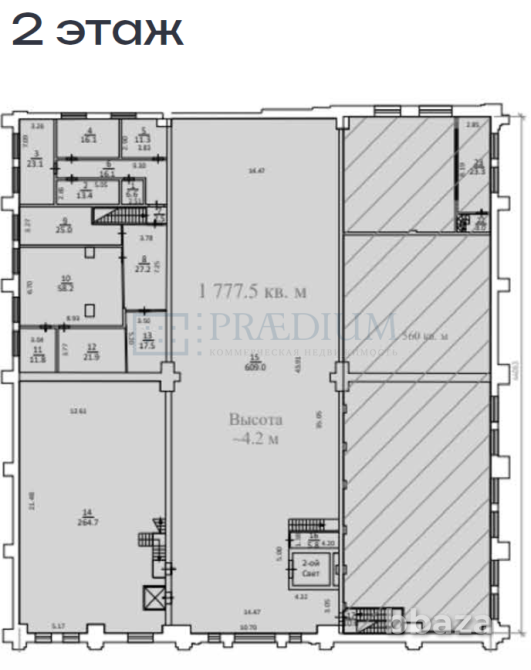 Продается офисное помещение 3016 м² Москва - изображение 9