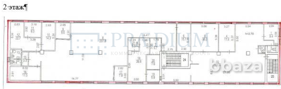 Сдается офисное помещение 2384 м² Москва - изображение 10