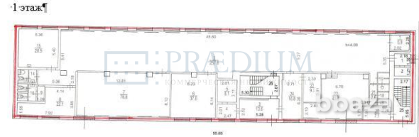 Сдается офисное помещение 2384 м² Москва - изображение 9