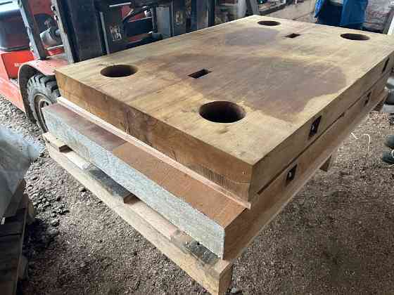 Подшаботные (амортизирующие) подушки из дуба Краснодар